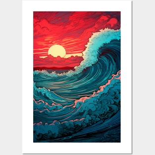 Wave Posters and Art